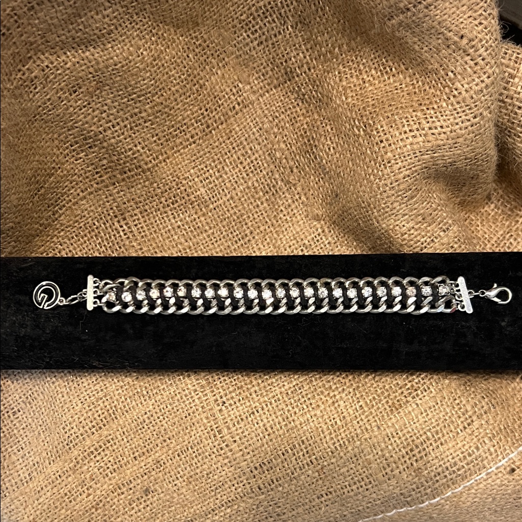 G By Guess Silver Chain Bracelet